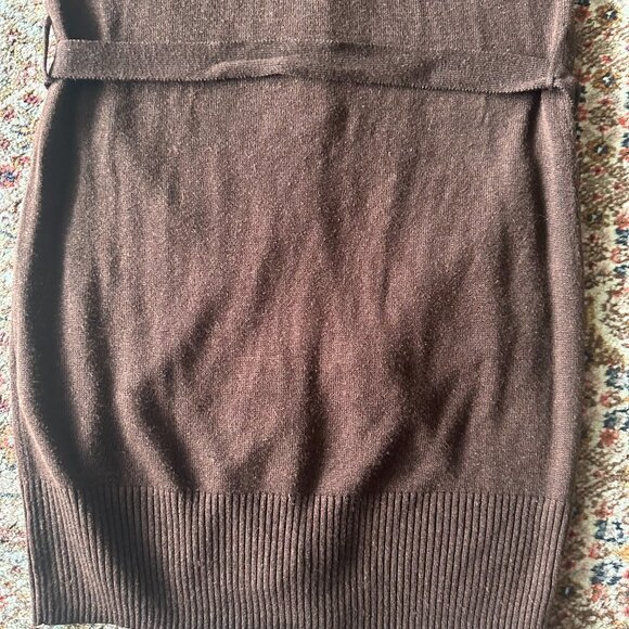 H&M lightweight long vest XS with Waist Belt - Picture 12 of 12